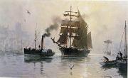 Seascape, boats, ships and warships. 102